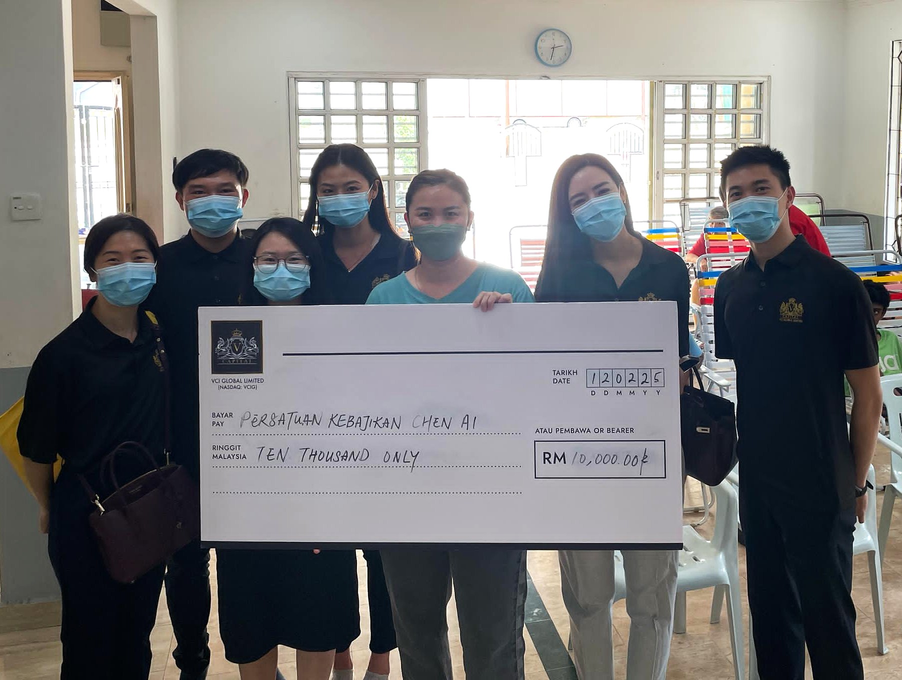 CNY Donation to Persatuan Kebajikan Chen Ai OKU